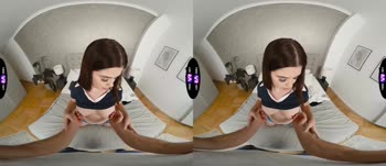 Angel's Hardcore Virtual Reality Adventure: Sex over Cleaning