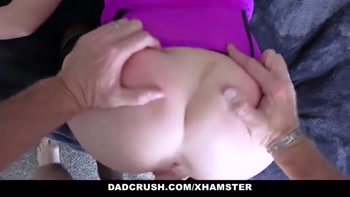 DadCrush - Horny Teen (18+) Convinces Stepdad to Fuck Her
