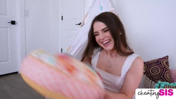 Megan Marx & Blonde Bombshells Seduce Big Dick Stepbrother