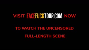 Big Tits Blonde Teen (18+) Rough Throated Upside Down By Monster Cock