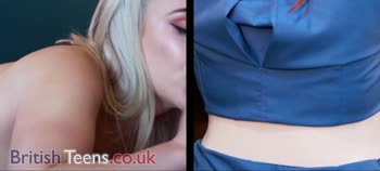 British Teen (18+) Blowjob Battle: Round 4