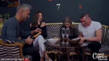 Isabella De Laa Teaches Shy Swingers to Party with a Foursome Frenzy