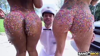 Candy-Coated Temptation: Rose Monroe, Lilith Morningstar & Preston Parker's Sizzling Threesome