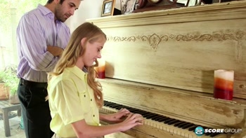 Teen (18+) Hannah Hays Does Anal On The Piano