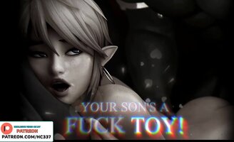Dontworry1531 - Femboy Link's Steamy Zelda Hentai Adventure with Creampies & Anal
