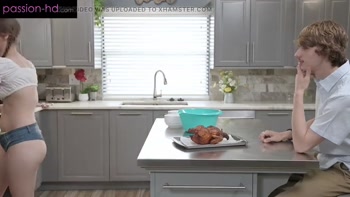 Trinity Serves Her Man Pussy When He Comes Home For Lunch