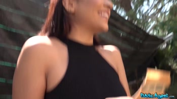 PUBLIC AGENT - Tourist Latina Deepthroats Then Hard Fuck & Facial