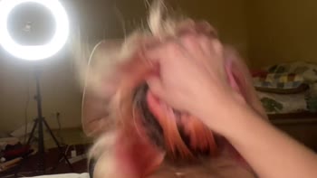 Lil Karina's Shy Blonde Cutie Takes Hard Rough Fucks