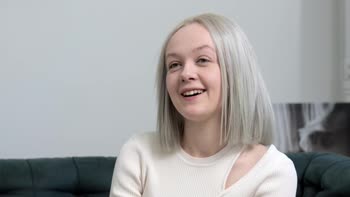 Marie Poucette's Innocent Debut: Tiny Virgin Blonde's Hardcore Initiation