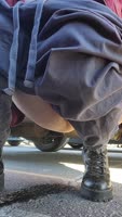Kinkikelliii's Outdoor Escapade: A Public Piss Revelation
