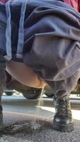 Kinkikelliii's Outdoor Escapade: A Public Piss Revelation