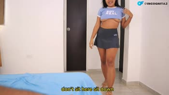 Soloincognita's Sizzling Colombian Heat: Tasting Her Entire Cock
