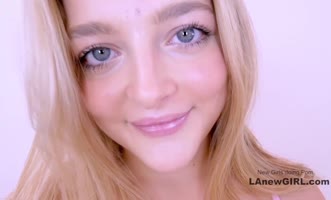 Teen (18+) Blonde's Sizzling Casting Couch Audition