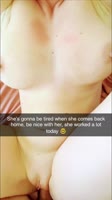 Lena Melou's Sneaky Boss Cuckold Adventure: Cheating Snapchat Video