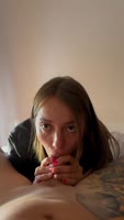 SexyandTiny - Tiny's Throaty Treat: Warm Milk & Big Dick BJ