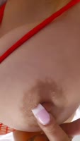 MissLadyXx: Natural Fitness Beauty Masturbates Her Big Boobs