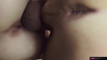 Athena's Steamy Creampie Session