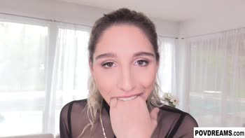 Abella Danger's Sultry POV BJ: Edging Bliss in Lingerie
