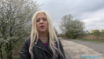 Public Agent Cute Russian Teen (18+) Blonde Fucked on Wasteland