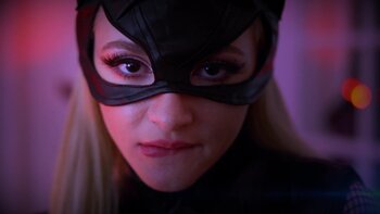 Lola Fae: Petite Catwoman's Tattooed Seduction