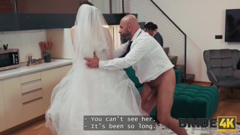 BRIDE4K. Let me ride you with my tight pussy