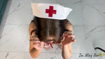 ImMayBee's Nurse Roleplay: Spitting Venom & Delivering Bliss