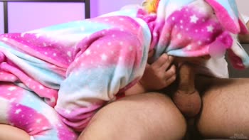 Bella Hentaigirl's Steamy Step Sis Fantasy: Huge Cum Load on Petite Tits