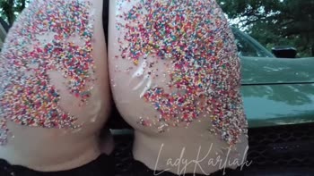 Lady Karliah - Karliah's Bouncy Big Bubble Butt Bonanza: Outdoor Shaking Fun