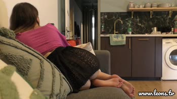 Petite Virgin's Braless Casting Audition