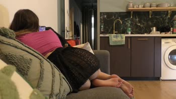 Petite Virgin's Braless Casting Audition