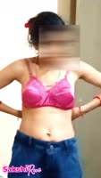 Sakshiraniii's Naughty Bra Change in Bed