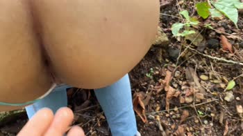 Tulobita9292's Forest Fantasy: Her Rich Ass Gets Railed by Boyfriend