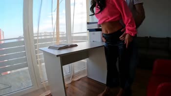 Missxtina's College Seduction: Hard Chair Fuck with a Hot Latina Roommate