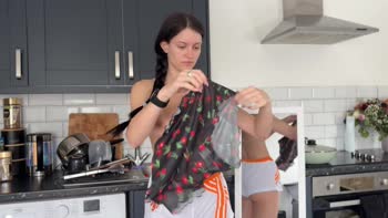 LunaTryOn's Virginal Try-On Temptation: Stepbrother's Forbidden Top