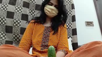 Pakistanicouple1997's Desi Stepdaughter Seduction: Cucumber Tease Leads to Steaming Hot Anal