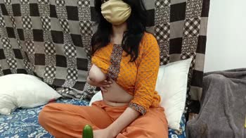 Pakistanicouple1997's Desi Stepdaughter Seduction: Cucumber Tease Leads to Steaming Hot Anal