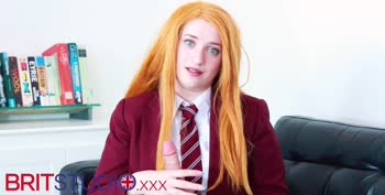 British Babe Shares Secret to Making Her Wank Hard