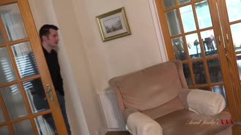 Lady's Seductive Office Romp - Skinny Redhead Milf Boss Fucks Employee