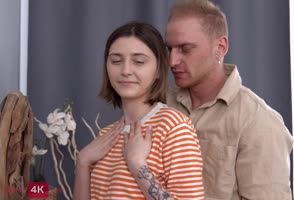 Sweet Teen (18+)'s Tattooed Threesome Delight