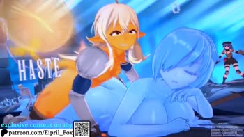 Futa Shark Frenzy: FoxEpril's Slime Girl Seduction