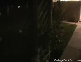 Party Teen (18+) Whore's Threesome Frenzy: College Coed Group Sex