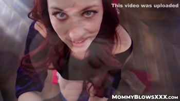 Redhead MILF's POV Blowjobs & DP With Hung Stepson's Dick