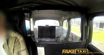 FakeTaxi UK chav gets her ass spanked and pussy pounded