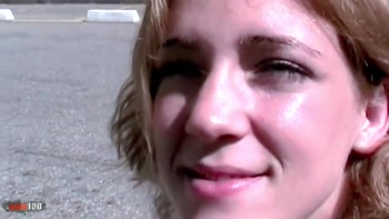 Young french blonde with small tits Axelle Laroche good fucking