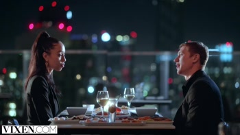 VIXEN Stunning Alexis has passionate first date with Oliver