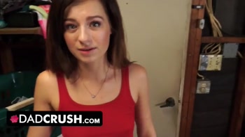 Dad Crush - Cock Craving Teen (18+) Gets Special Treat And Eat Stepdad’s Cock For Breakfast
