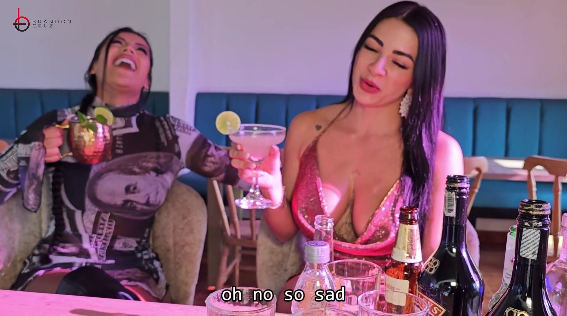 Uber BBC has a Threesome with two Big Ass Colombians - Brandon Cruz - Mariana Martix & Silvana Lee