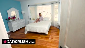 Jealous Step-Mom Barely Sees Her Husband's Cock Because Their StepDaughter Is Riding It All The Time
