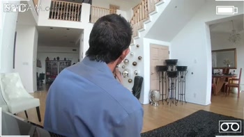 Autumn Rides Stepdaddy's Cock During The Big Game