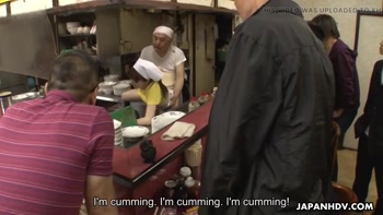 Sizzling Japanese Teen (18+)'s Kitchen Seduction